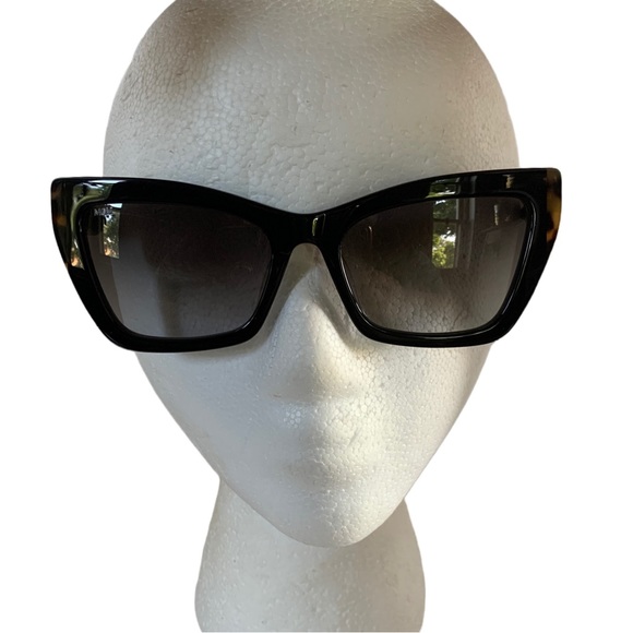 MCM "MCM722SLB 009" BROWN/BLACK TORTOISE SHELL MODIFIED CAT EYE SUNGLASS NIB - Picture 2 of 13